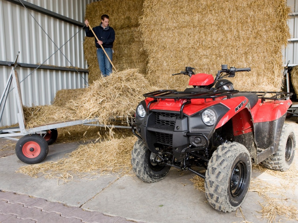 Фото квадроцикла Kawasaki KVF300